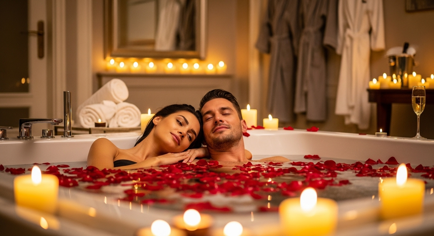 Couple Massage with Jacuzzi